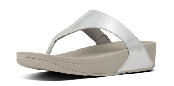 FitFlop Lulu Toe Thong Sandals Mirror 