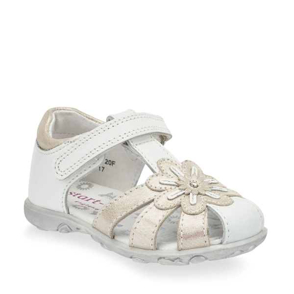 Start-rite SR Soft Caleb Navy Leather Sandal 5098_9 - Stampede Shoes
